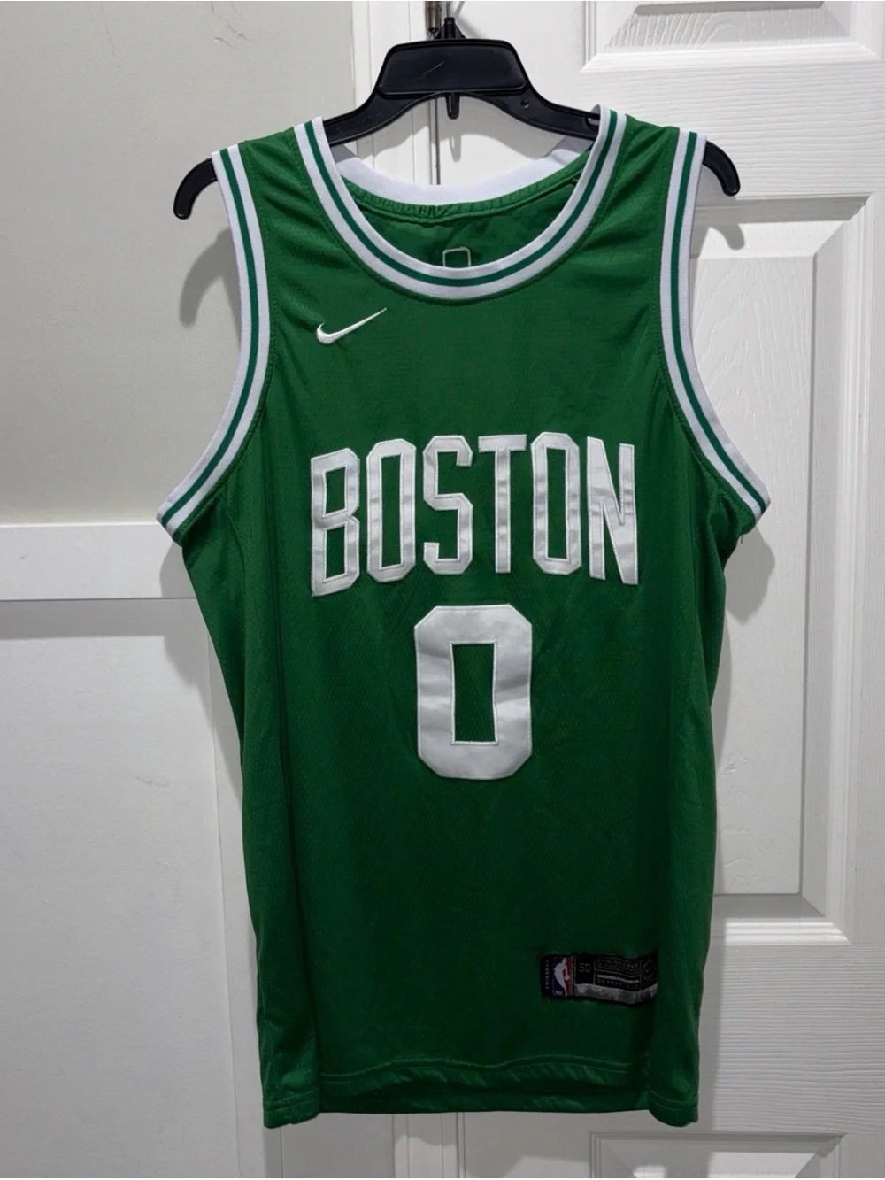 Jayson Tatum Nike Boston Celtics Green NBA Swingman Basketball Jersey - #0